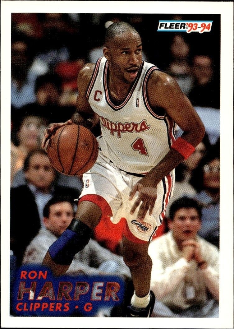 1993-94 Fleer Ron Harper #91 trading card