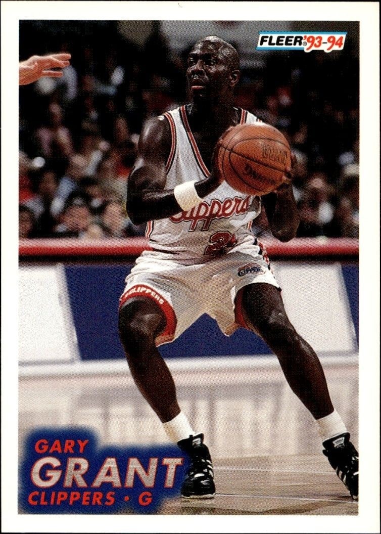 1993-94 Fleer Gary Grant #90 trading card