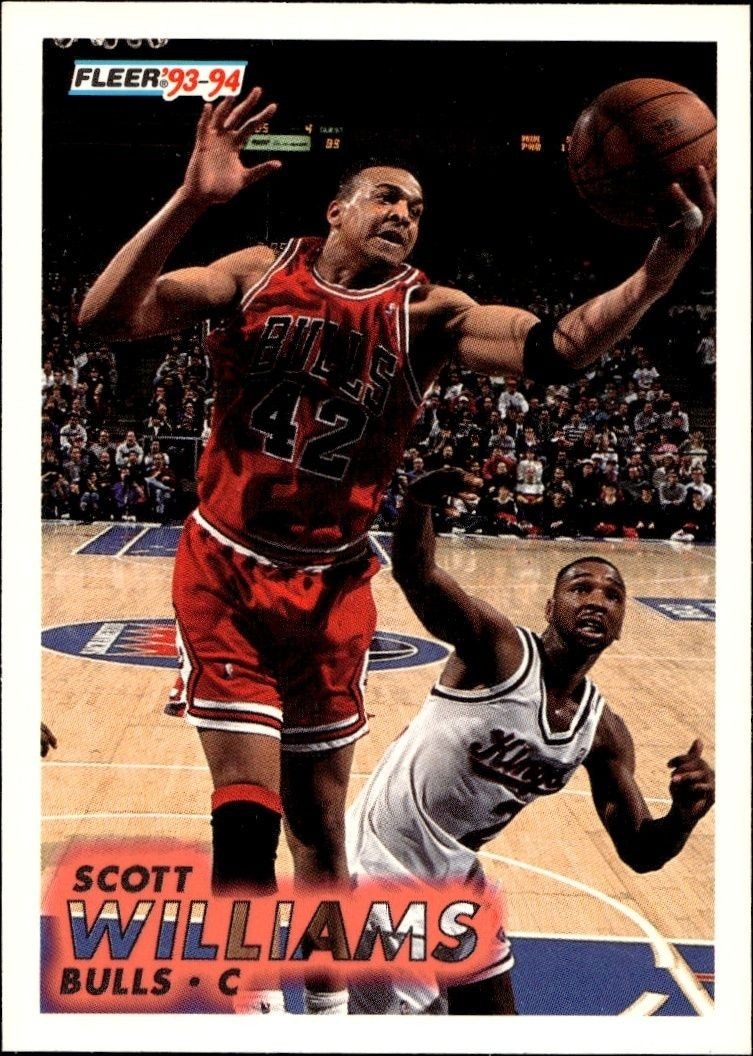 1993-94 Fleer Scott Williams #33 trading card