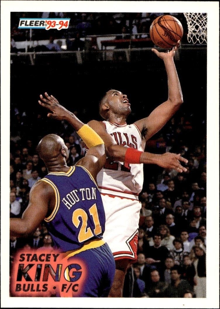 1993-94 Fleer Stacey King #29 trading card