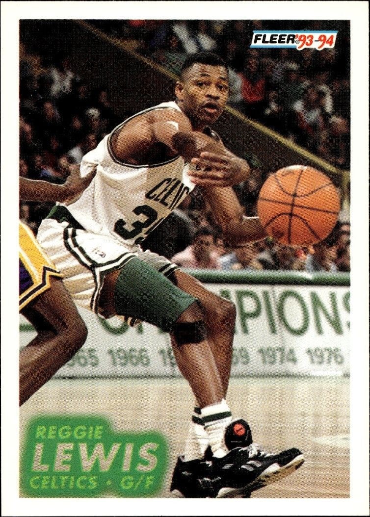 1993-94 Fleer Reggie Lewis #14 trading card