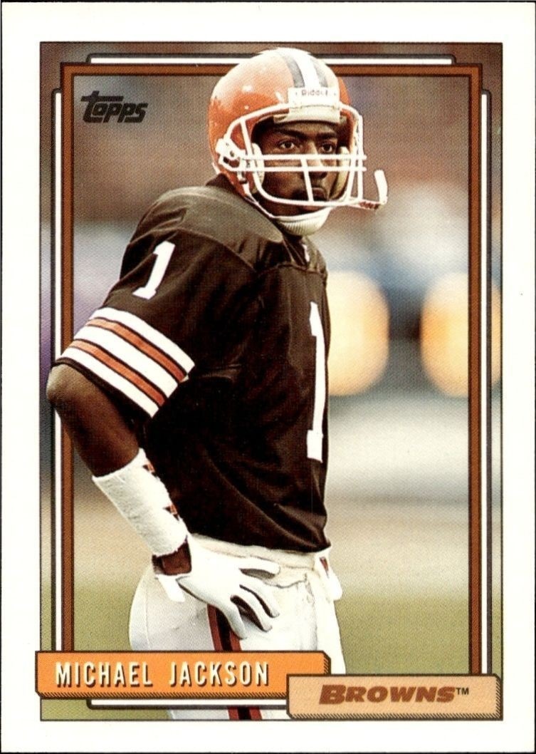 1992 Topps Michael Jackson #77 trading card