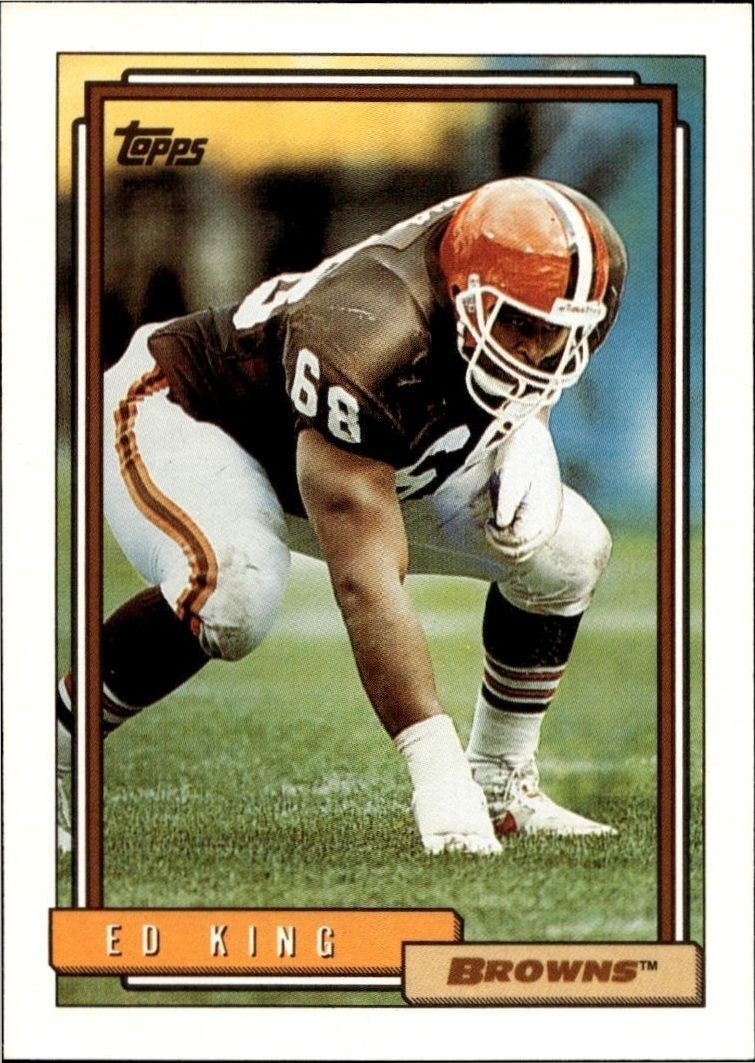 1992 Topps Ed King #248 trading card