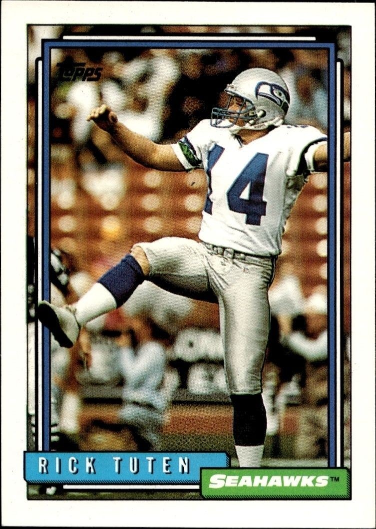 1992 Topps Rick Tuten #367 trading card