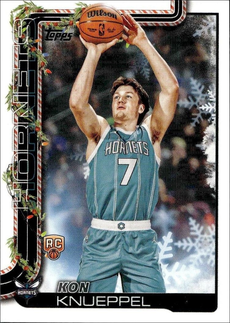 2025-26 Topps Holiday Kon Knueppel #H164 trading card