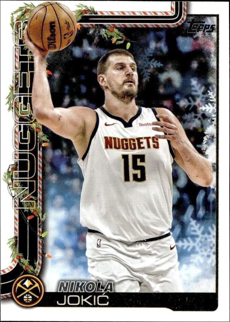 2025-26 Topps Holiday Nikola Jokić #H78 trading card