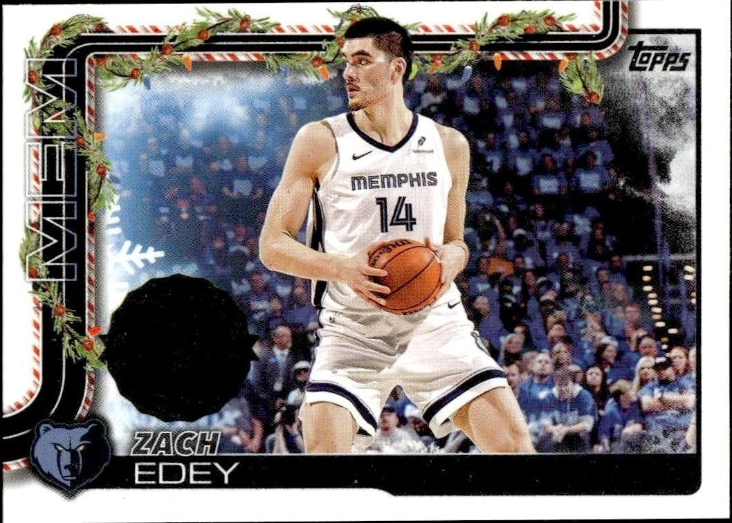 2025-26 Topps Holiday Zach Edey #H150 trading card