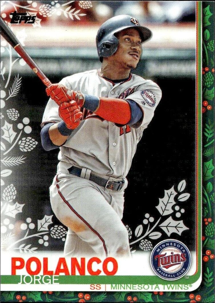 2019 Topps Holiday Jorge Polanco #HW151 trading card