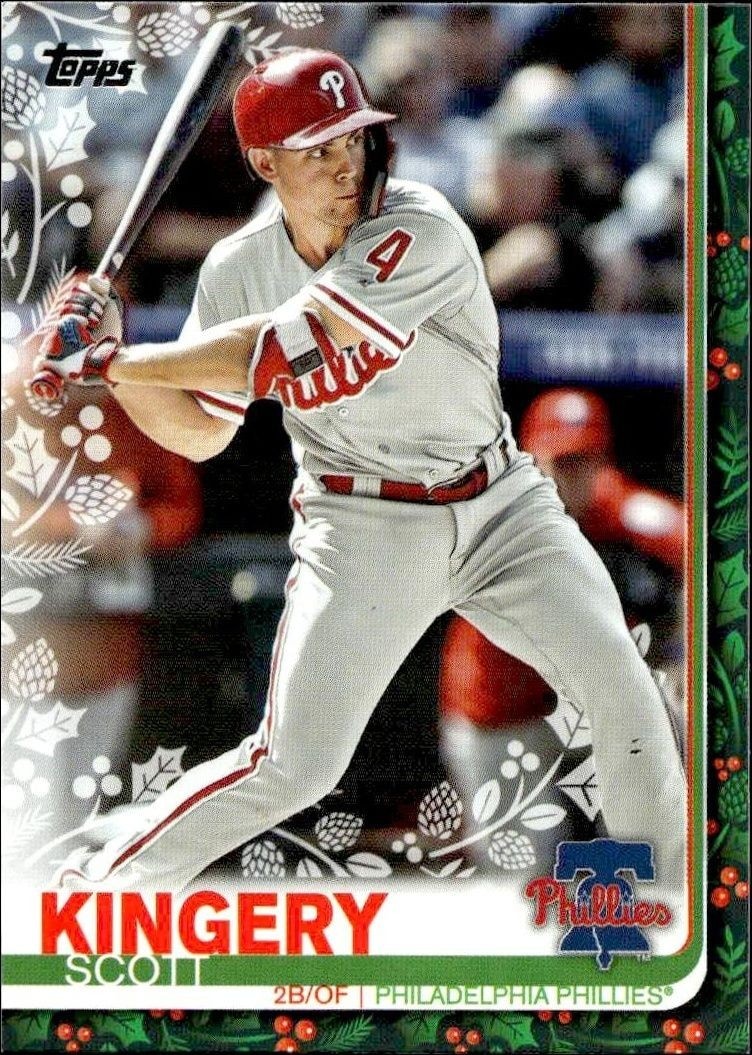 2019 Topps Holiday Scott Kingery #HW80 trading card