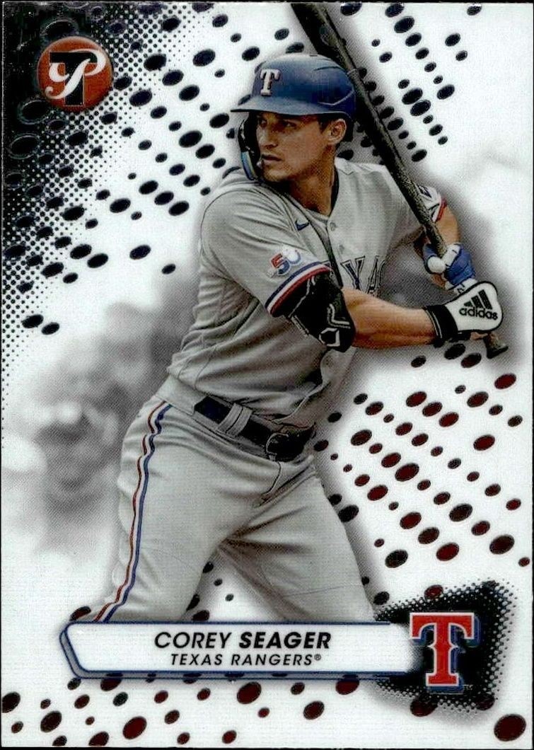 2023 Topps Pristine Corey Seager #91 trading card