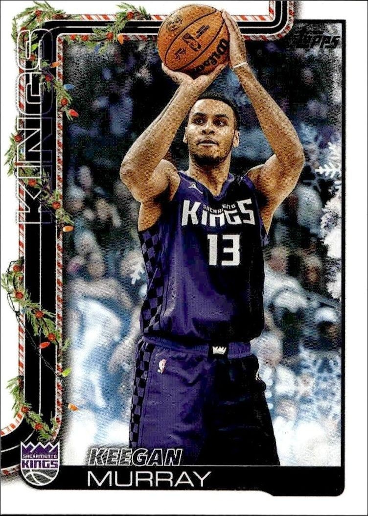 2025-26 Topps Holiday Keegan Murray #H133 trading card