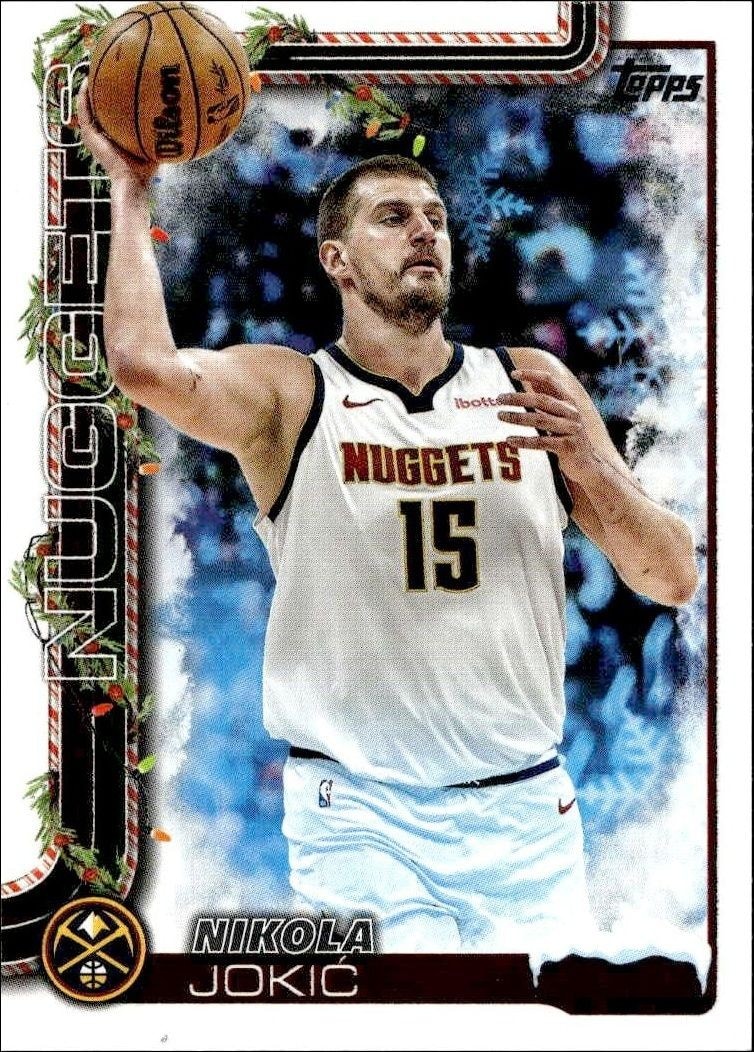 2025-26 Topps Holiday Nikola Jokić #SSV-LB trading card