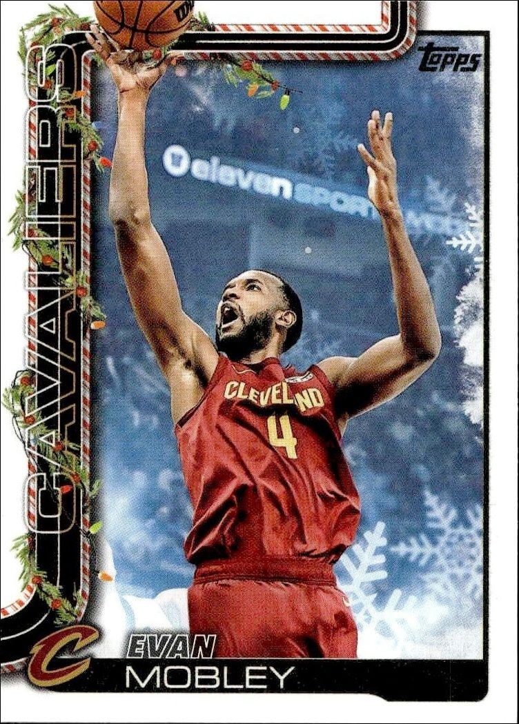2025-26 Topps Holiday Evan Mobley #H65 trading card