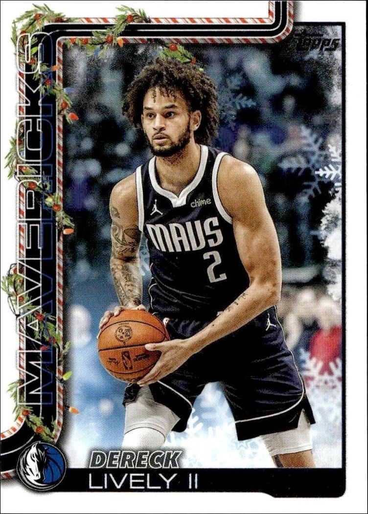 2025-26 Topps Holiday Cards Preview