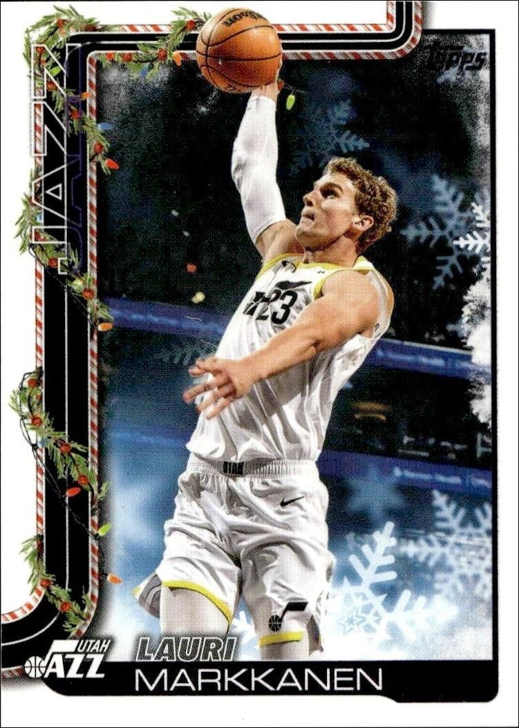 2025-26 Topps Holiday Lauri Markkanen #H101 trading card
