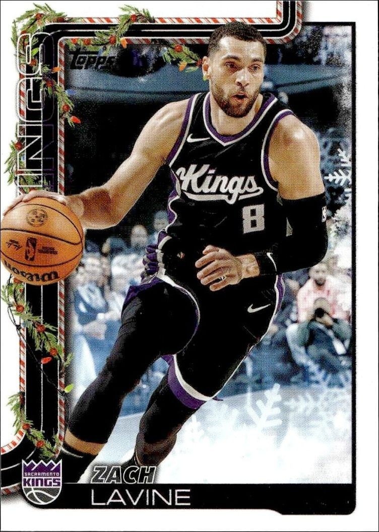 2025-26 Topps Holiday Zach LaVine #H130 trading card