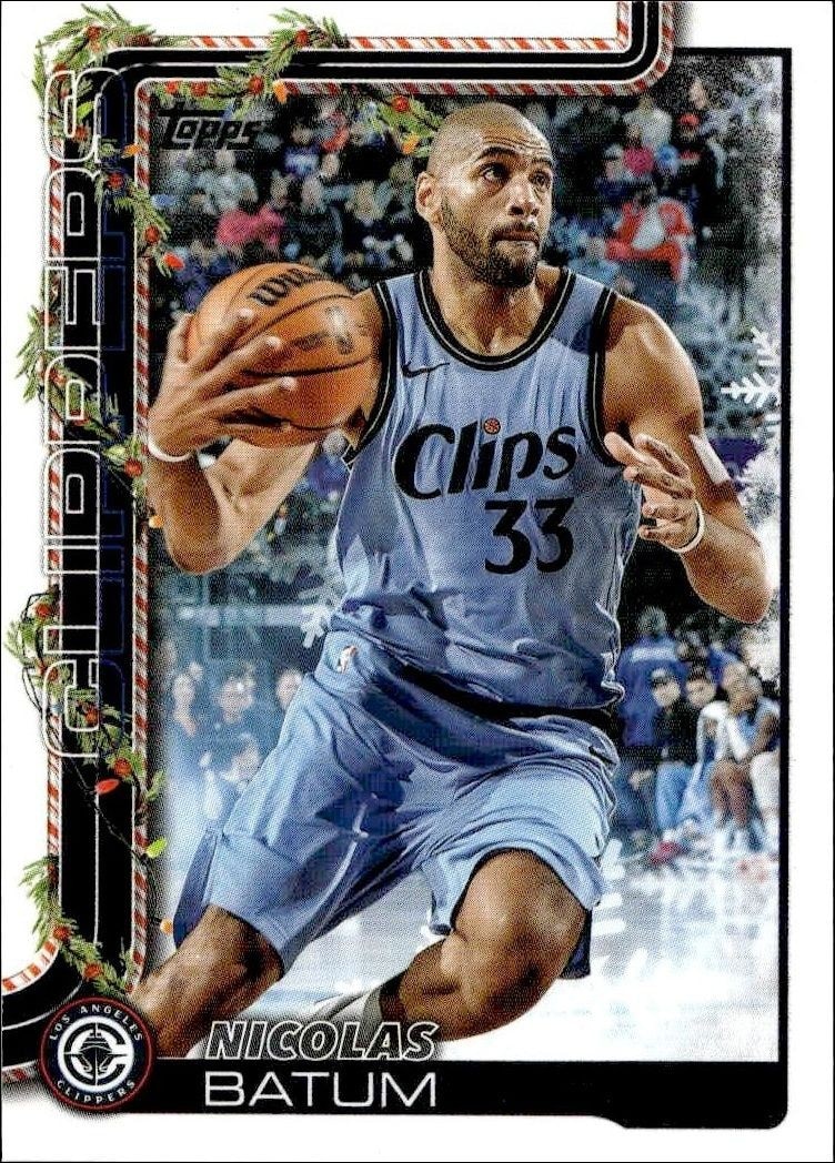 2025-26 Topps Holiday Nicolas Batum #H116 trading card