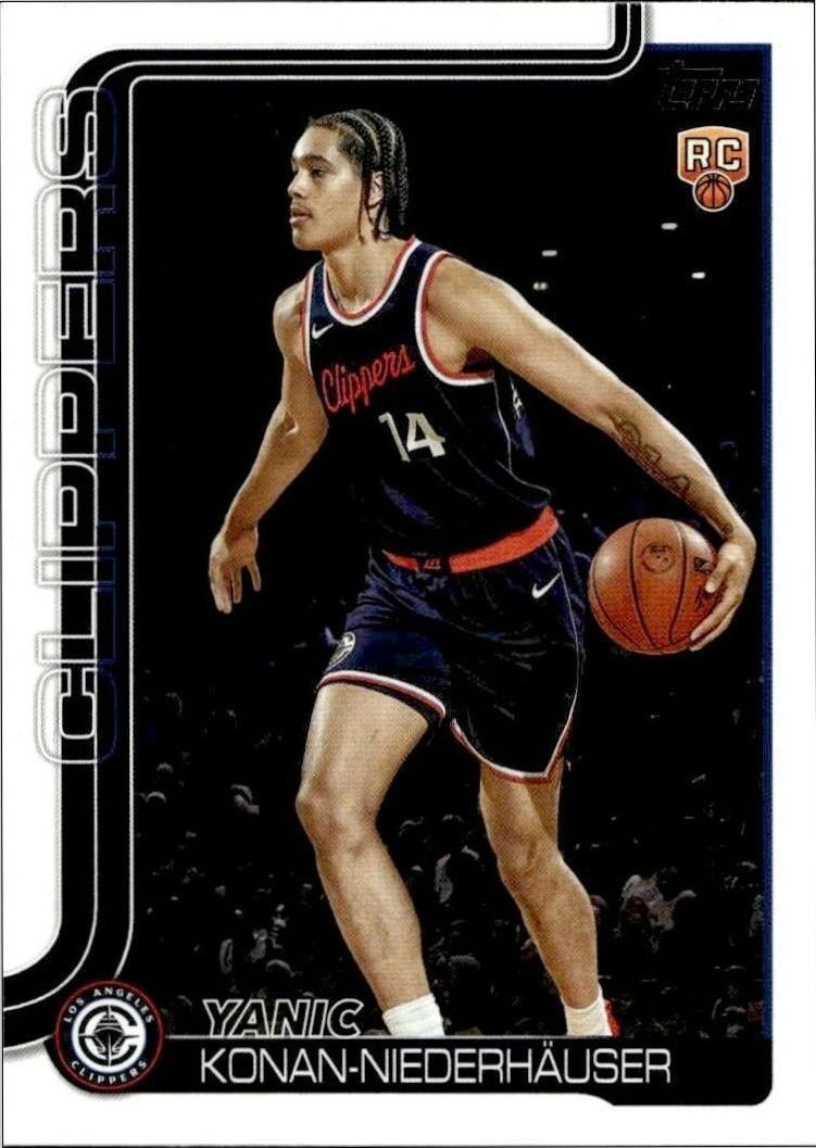 2025-26 Topps Yanic Konan-Niederhäuser #230 trading card