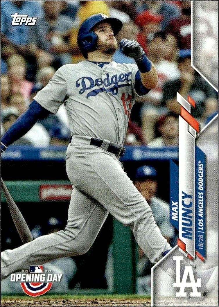 2020 Topps Opening Day Max Muncy #107 trading card
