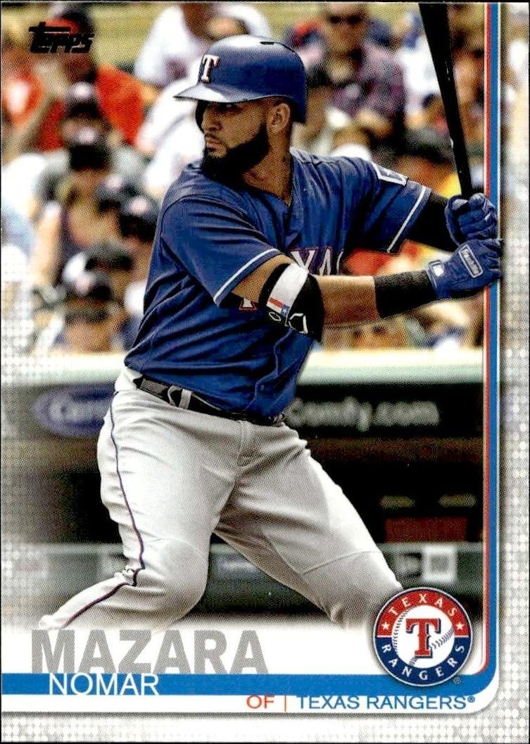 2019 Topps Series 2 Nomar Mazara #354 trading card