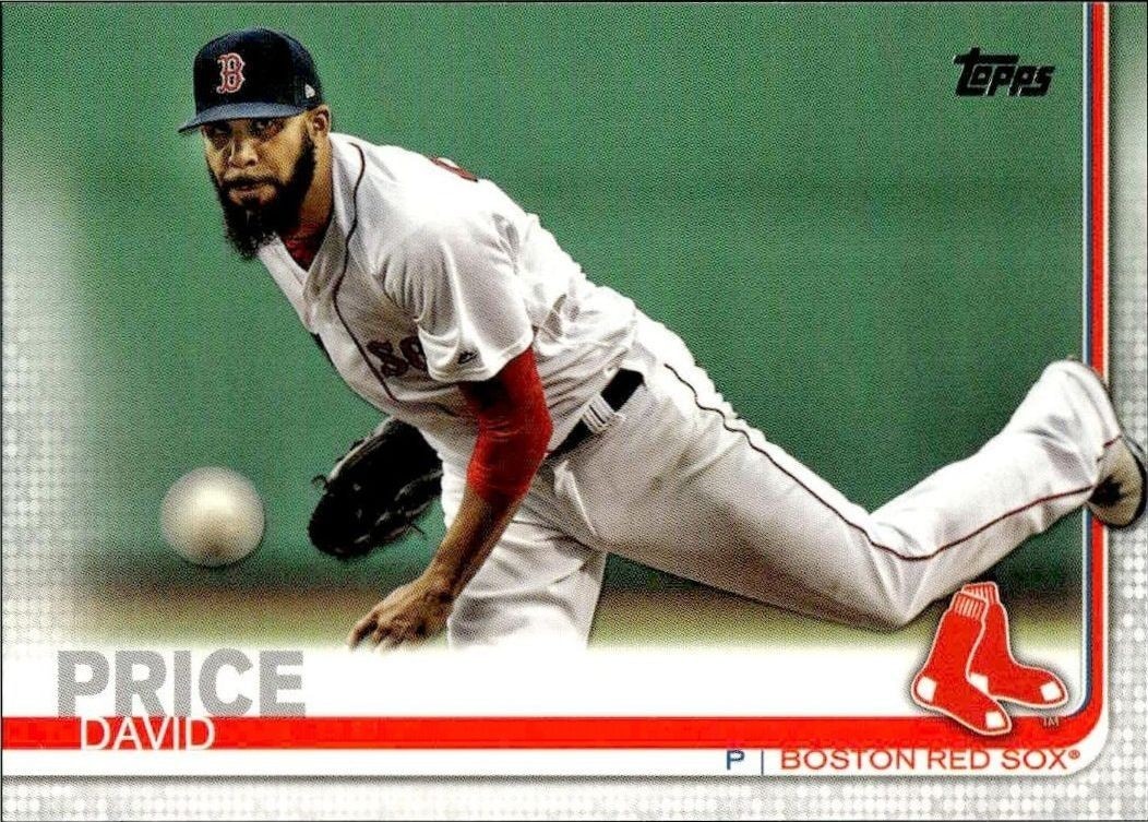2019 Topps Series 1 David Price #13 trading card