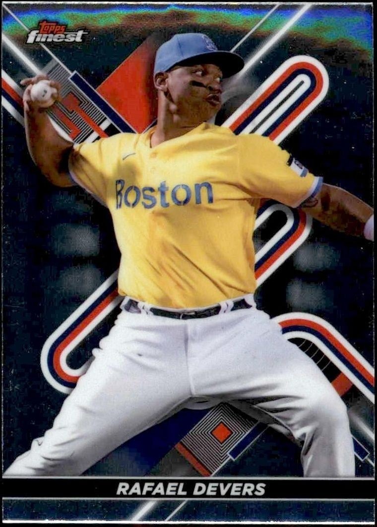 2022 Topps Finest Rafael Devers #38 trading card