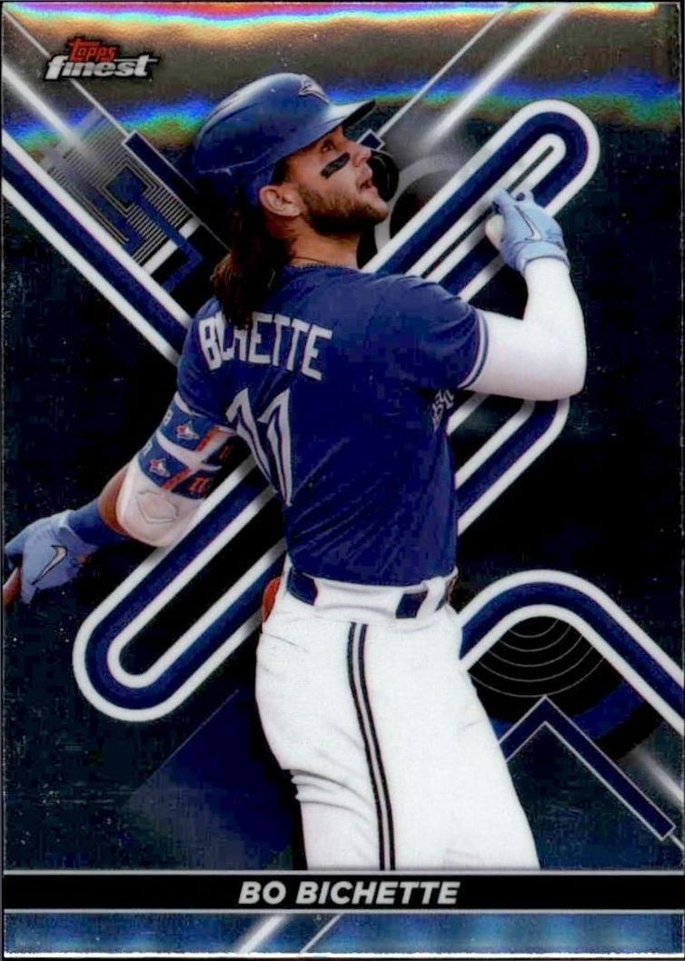 2022 Topps Finest Bo Bichette #95 trading card