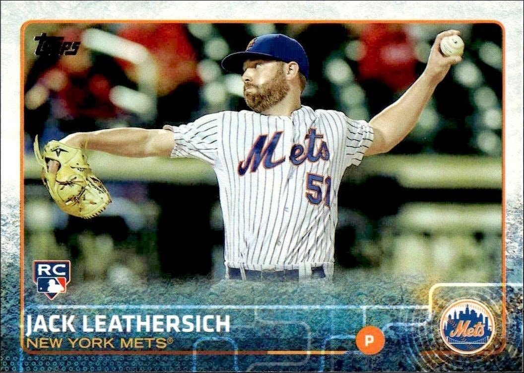 2015 Topps Update Series Jack Leathersich #US26 trading card