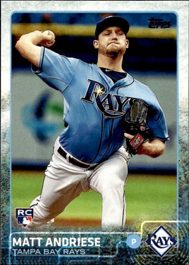 2015 Topps Update Series Matt Andriese #US34 trading card