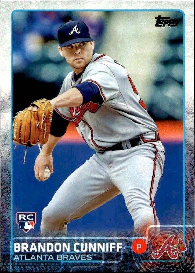 2015 Topps Update Series Brandon Cunniff #US120 trading card