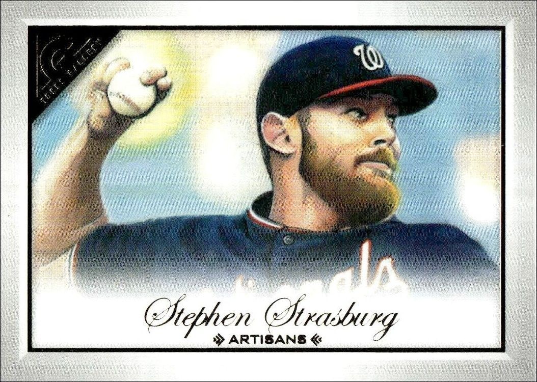 2019 Topps Gallery Stephen Strasburg #175 trading card