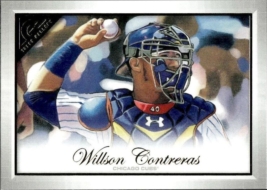 2019 Topps Gallery Willson Contreras #92 trading card