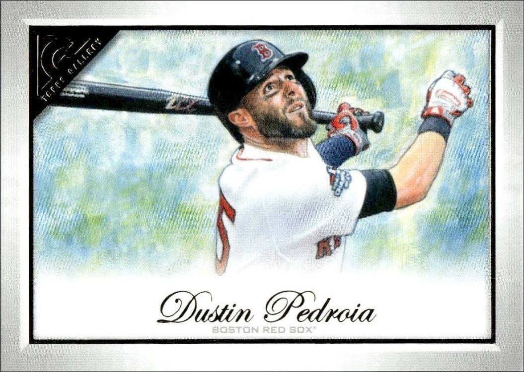 2019 Topps Gallery Dustin Pedroia #141 trading card
