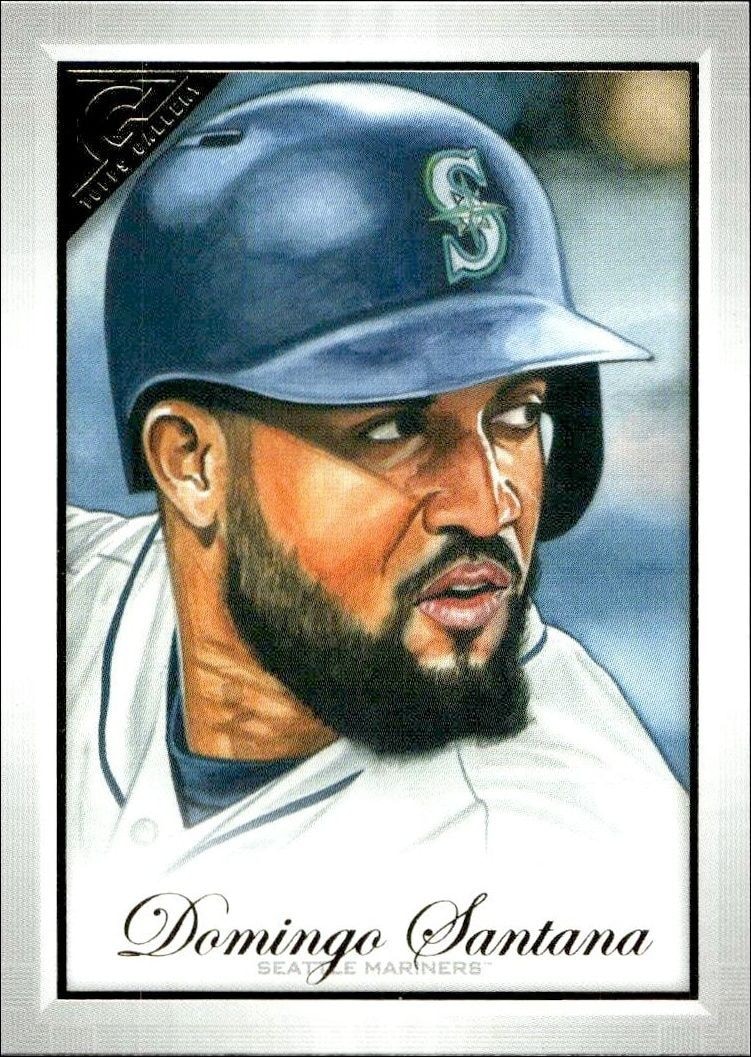 2019 Topps Gallery Domingo Santana #113 trading card