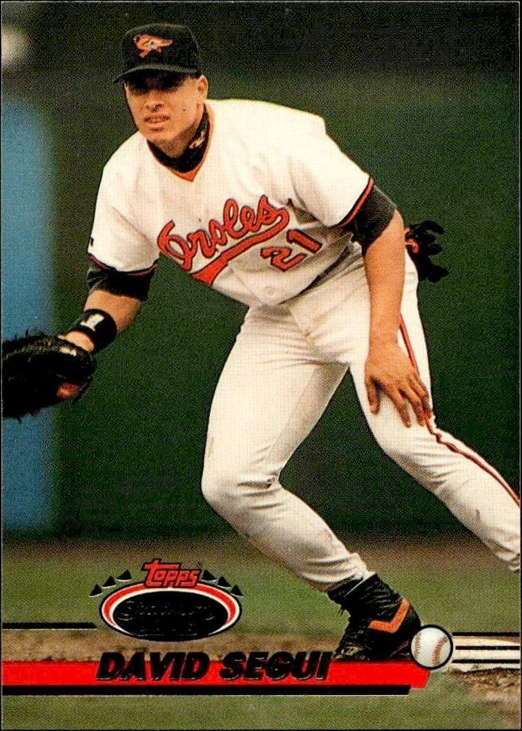1993 Topps Stadium Club David Segui #479 trading card