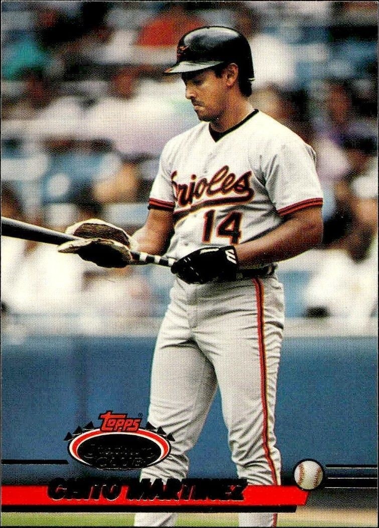 1993 Topps Stadium Club Chito Martinez #362 trading card