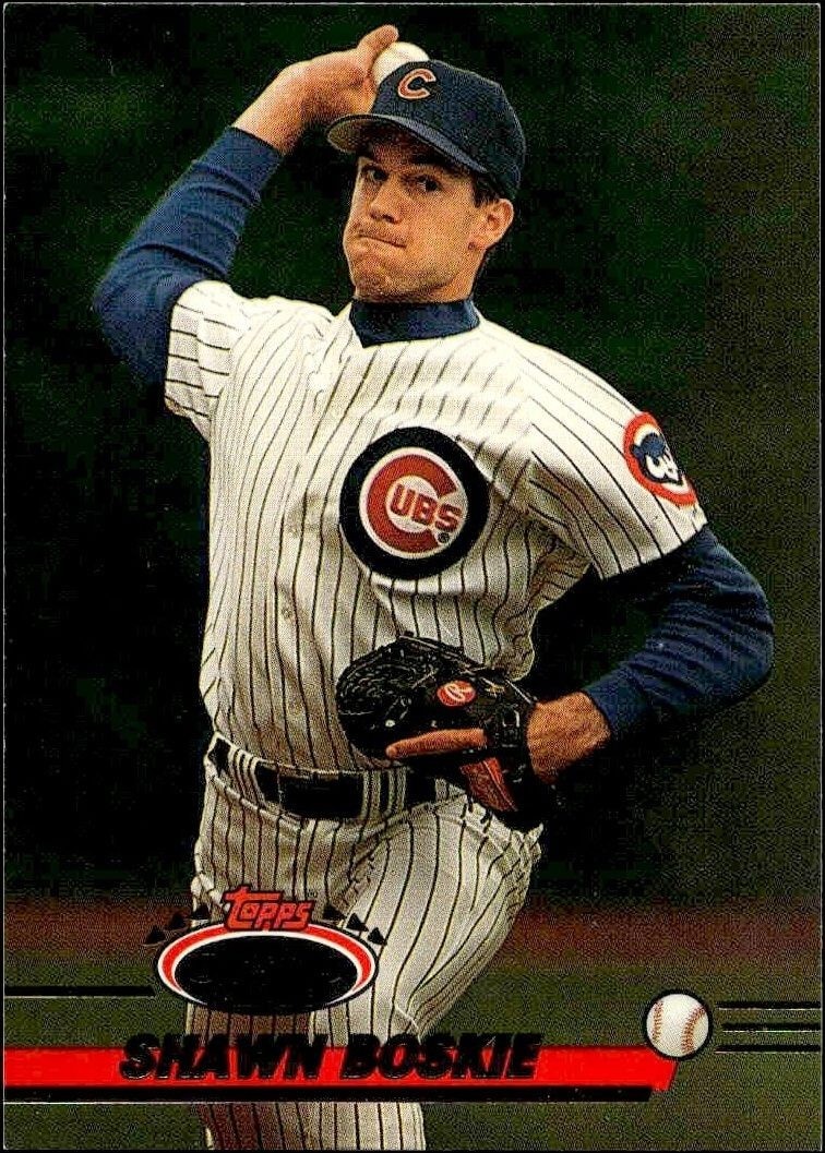 1993 Topps Stadium Club Shawn Boskie #583 trading card