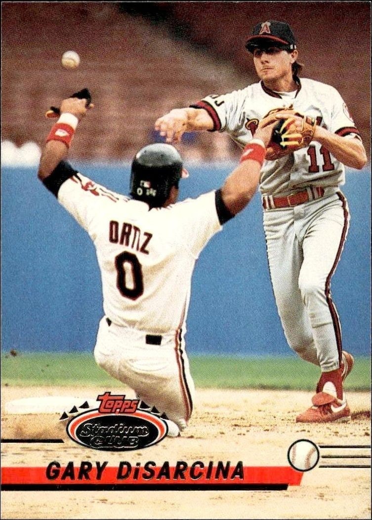 1993 Topps Stadium Club Gary DiSarcina #196 trading card