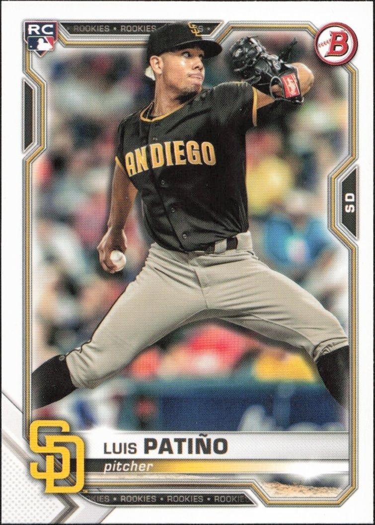 2021 Bowman Luis Patiño #44 trading card