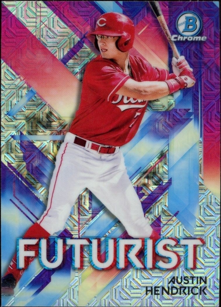 2021 Bowman Austin Hendrick #FUT-AH trading card