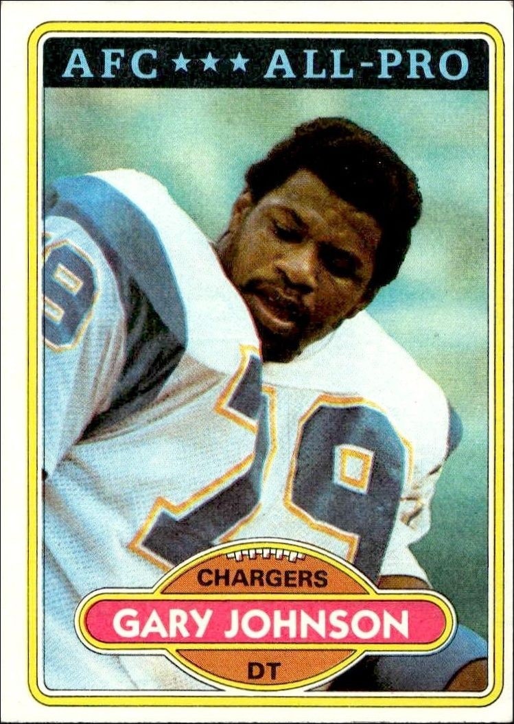1980 Topps Gary Johnson #210 trading card