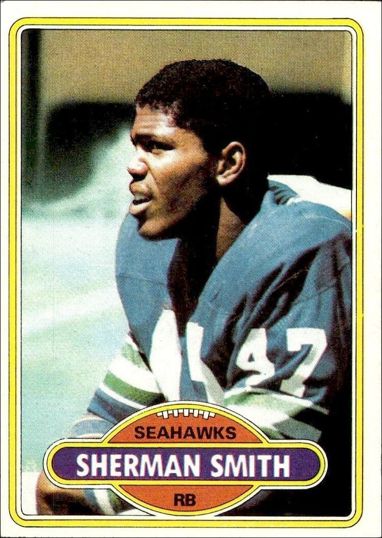 1980 Topps Sherman Smith #87 trading card