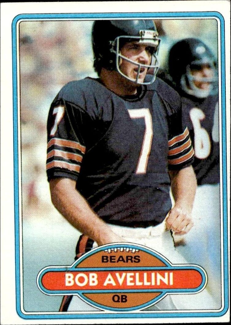 1980 Topps Bob Avellini #82 trading card