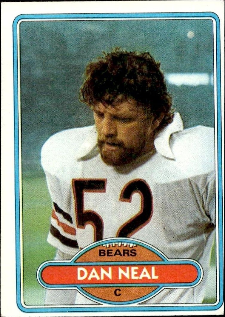 1980 Topps Dan Neal #287 trading card