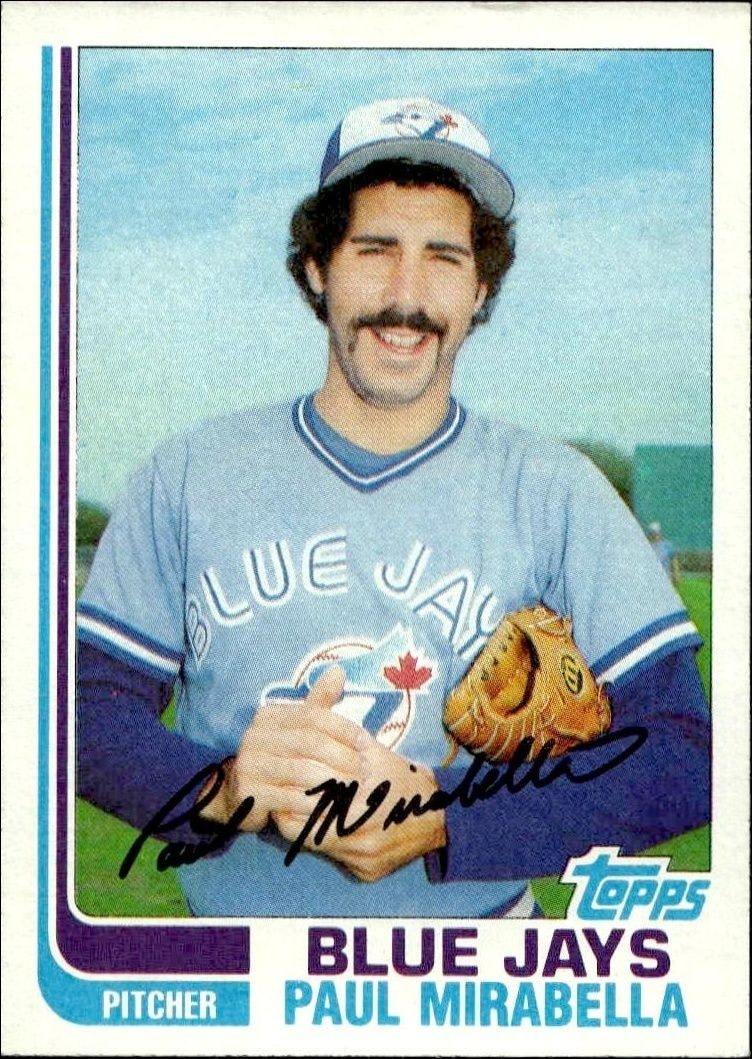 1982 Topps Paul Mirabella #499 trading card