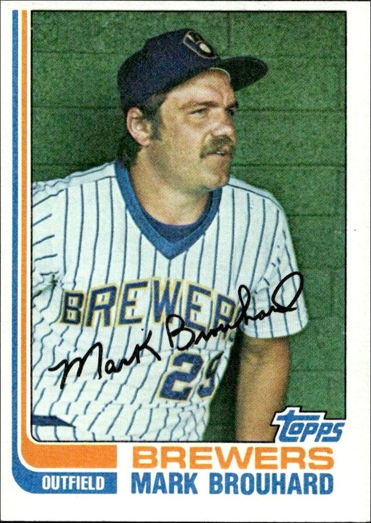 1982 Topps Mark Brouhard #517 trading card
