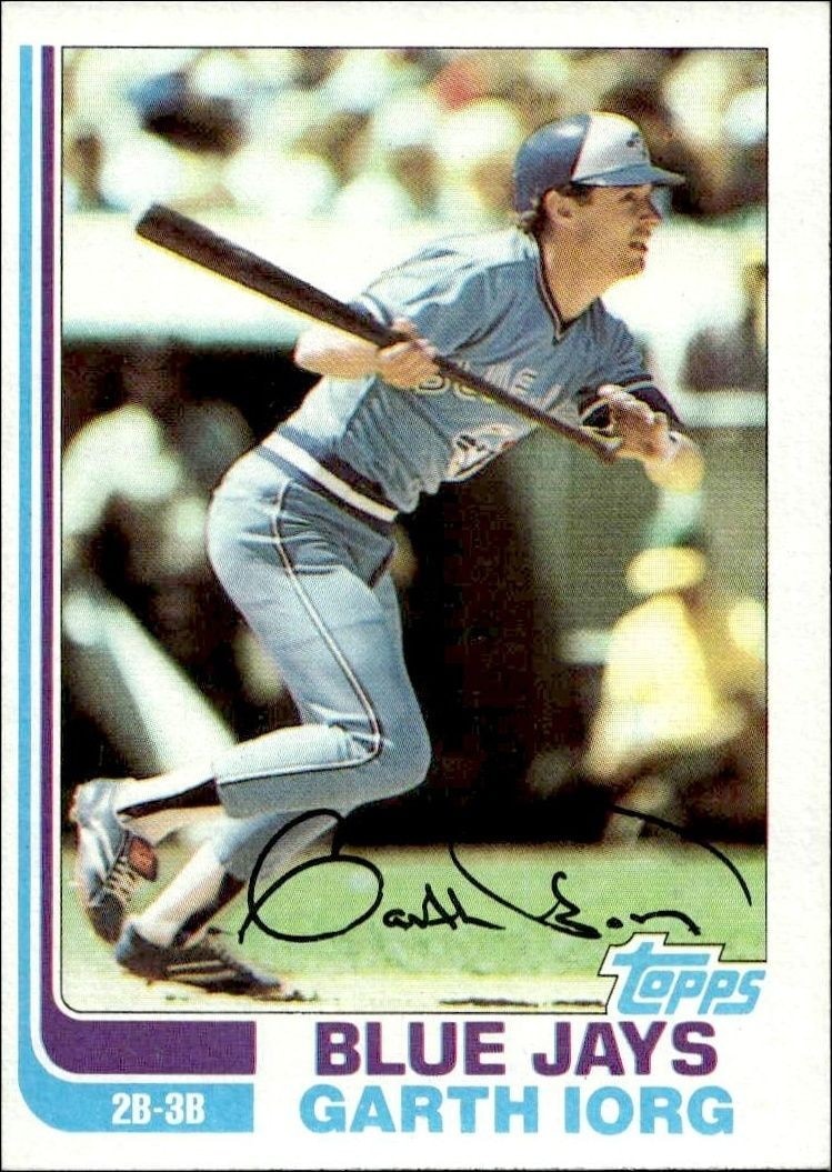 1982 Topps Garth Iorg #518 trading card