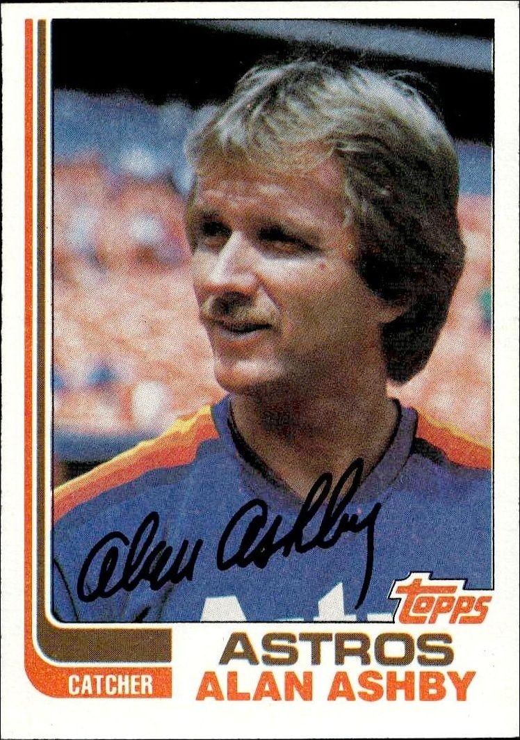 1982 Topps Alan Ashby #433 trading card
