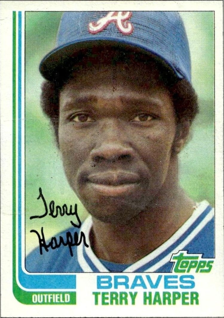 1982 Topps Terry Harper #507 trading card