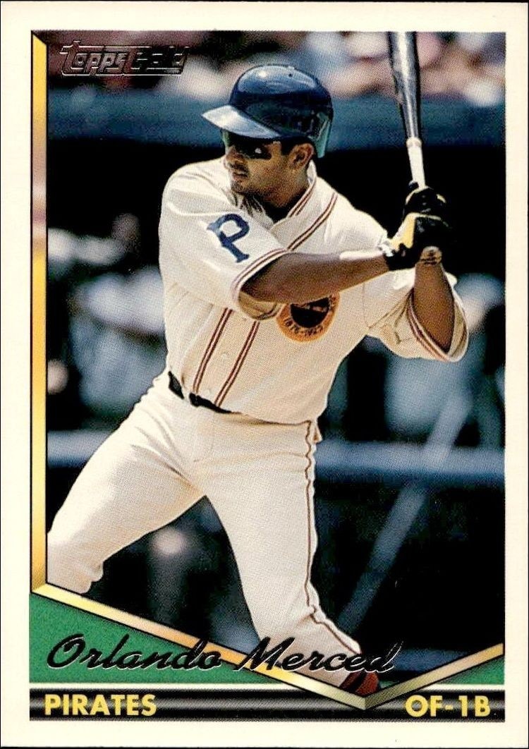 1994 Topps Orlando Merced #281 trading card